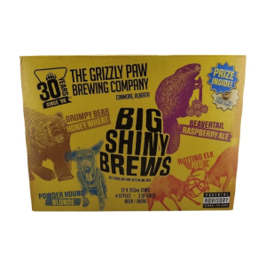 Grizzly Paw Big Shiny Brews Cls-12pc